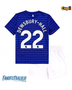 Everton Kiernan Dewsbury-Hall #22 Echipament de Fotbal Replică 2025-26 Copii Acasa (+ Șorturi)
